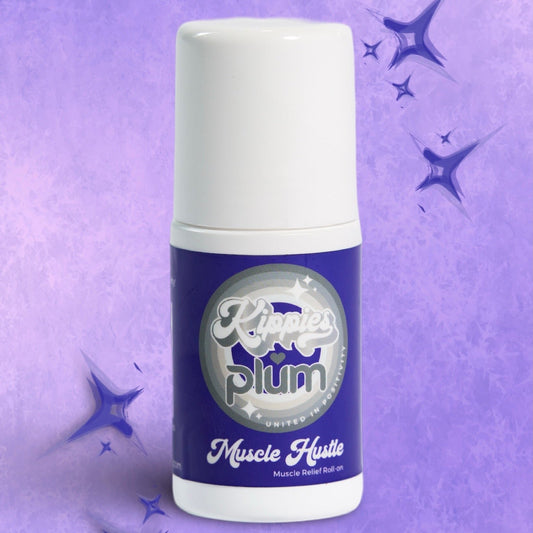 KIPPIES 💜 PLUM Muscle Hustle Relief Roll-on